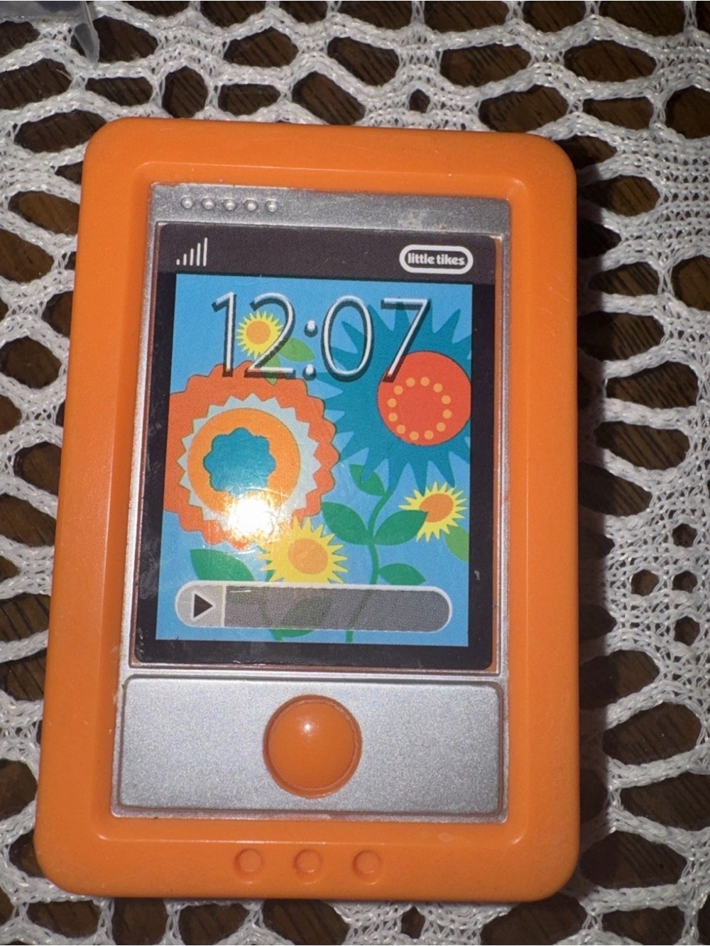 Little Tikes Home Grown Kitchen Replacement Pretend Play Orange Cell Phone Toy